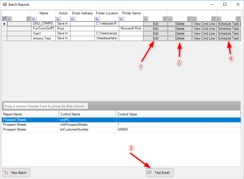 Creating Batch Reports Motility Software Solutions