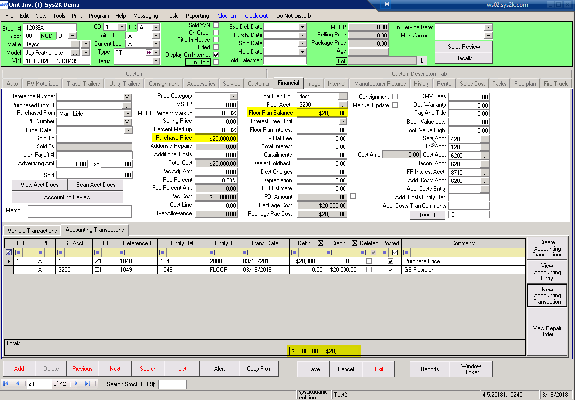 Purchasing and Flooring a Used Unit – Motility Software Solutions